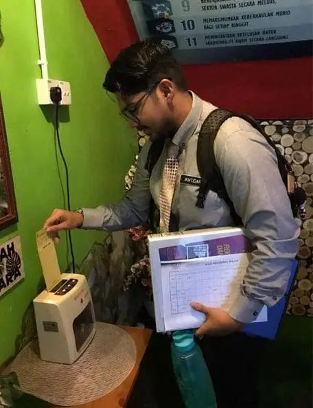 Ahmad Ikhtidar Ikhsan Jamili, 25, an English teacher from Langkawi