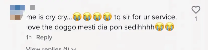 Netizens Saddened Over Loki's Last Moments With Its Owner During National Day Celebration