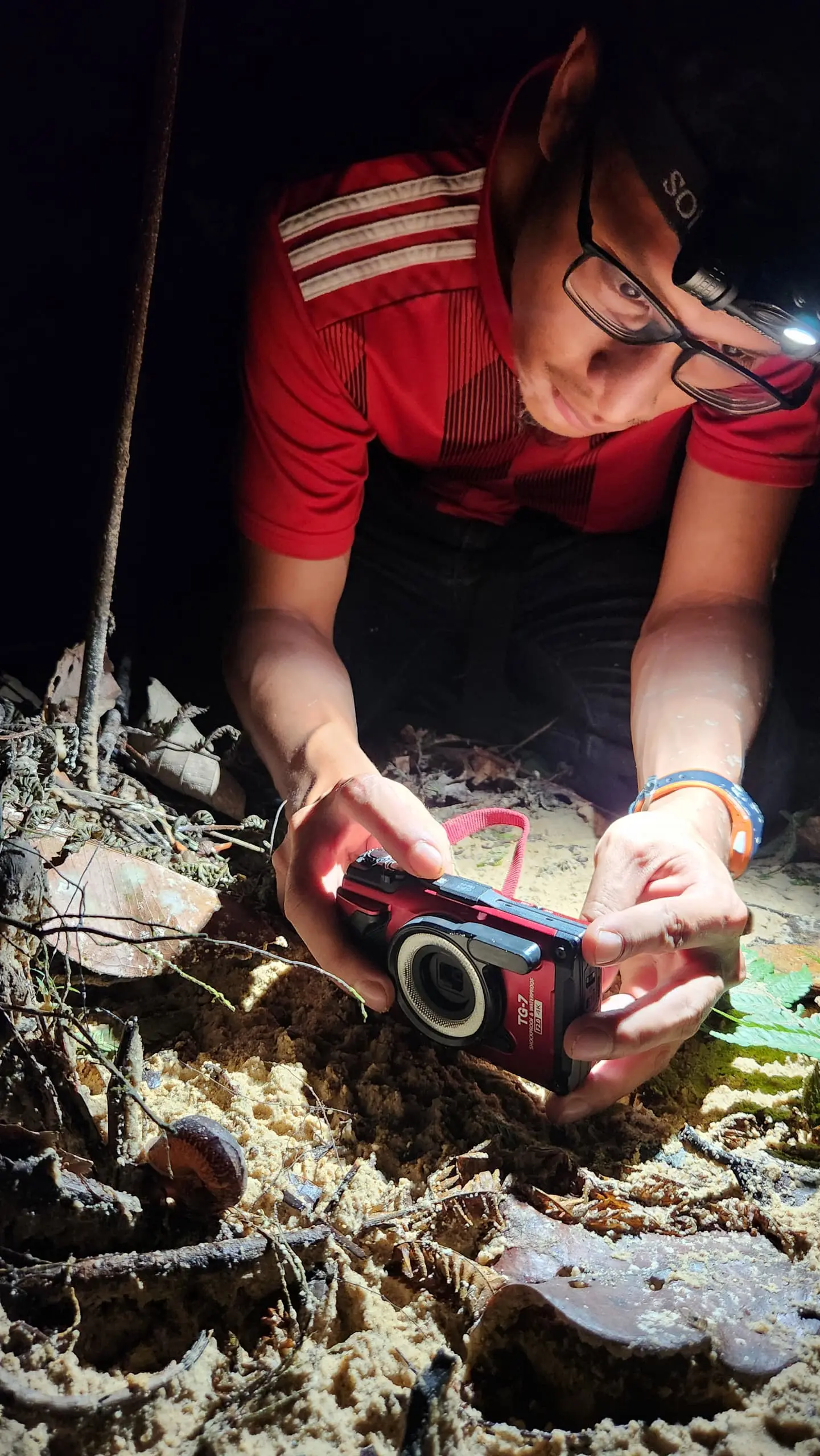 Azam Profile Shot 3 - Taking picture