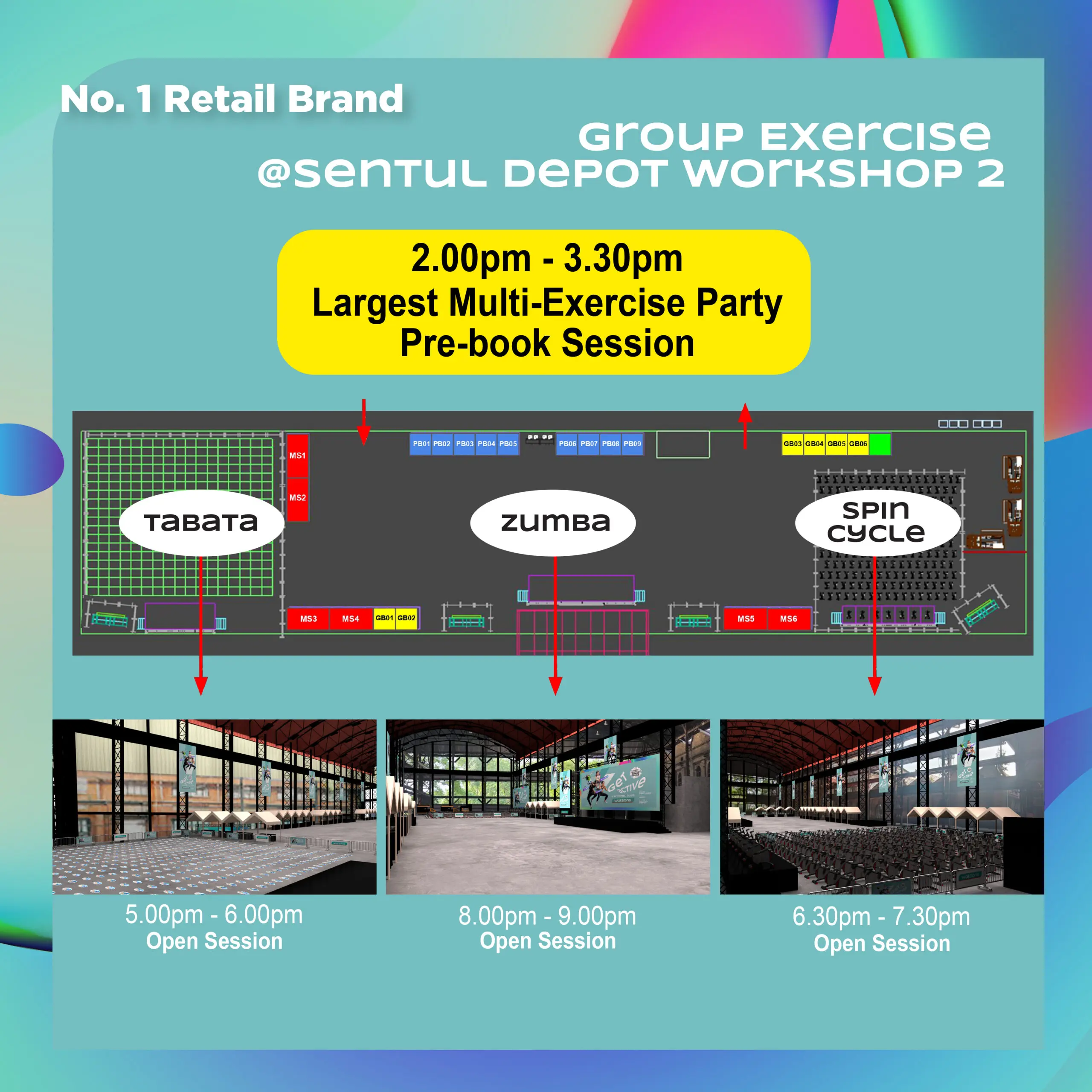 The Largest Get Active Carnival Is Back, Join The Fitness Party Of The Year With Watsons!