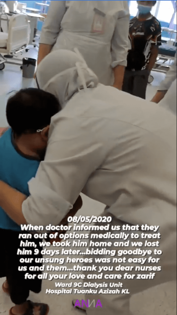 12yo M'sian Boy Shares Last Hug With Nurses Before Succumbing To Kidney Failure 04