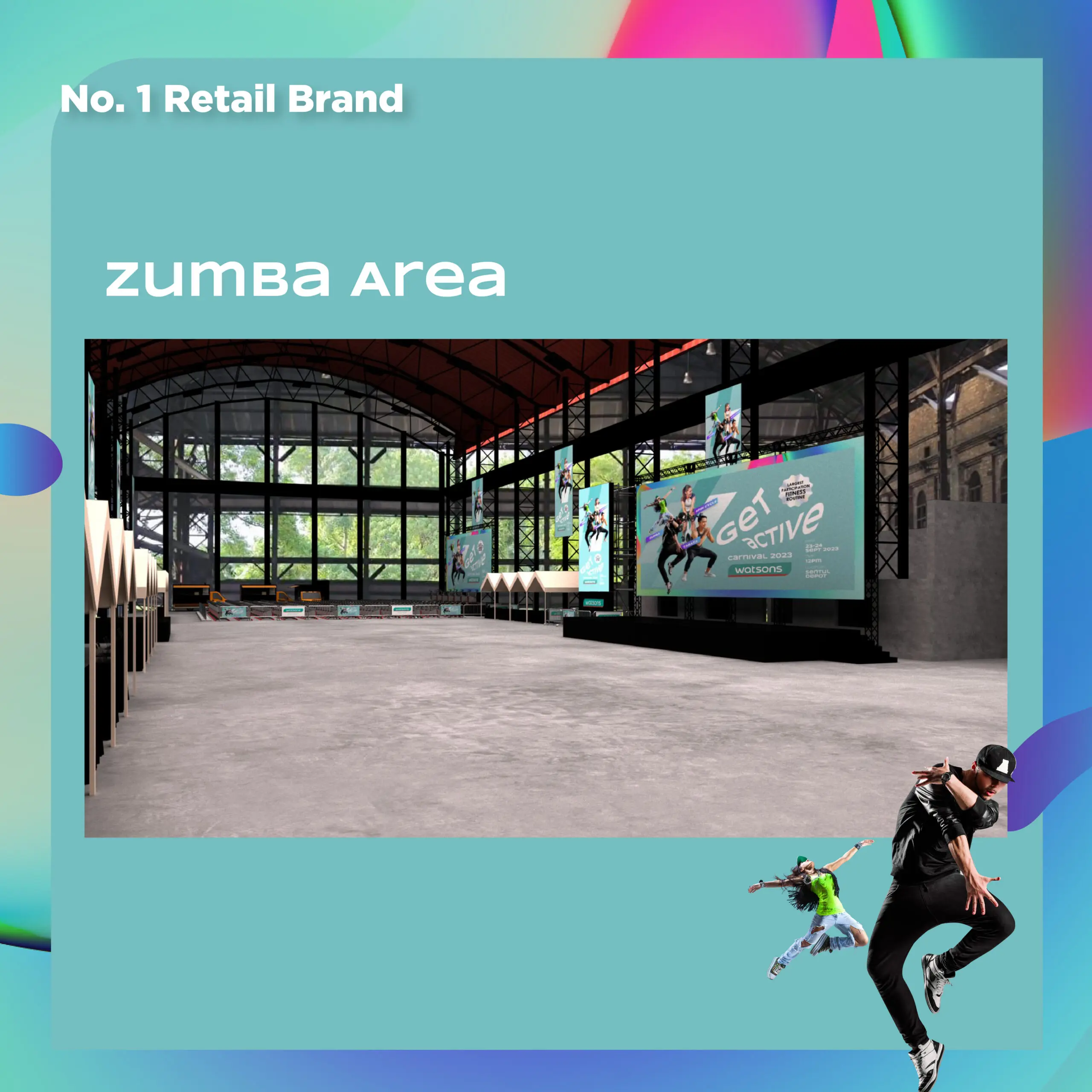 The Largest Get Active Carnival Is Back, Join The Fitness Party Of The Year With Watsons!