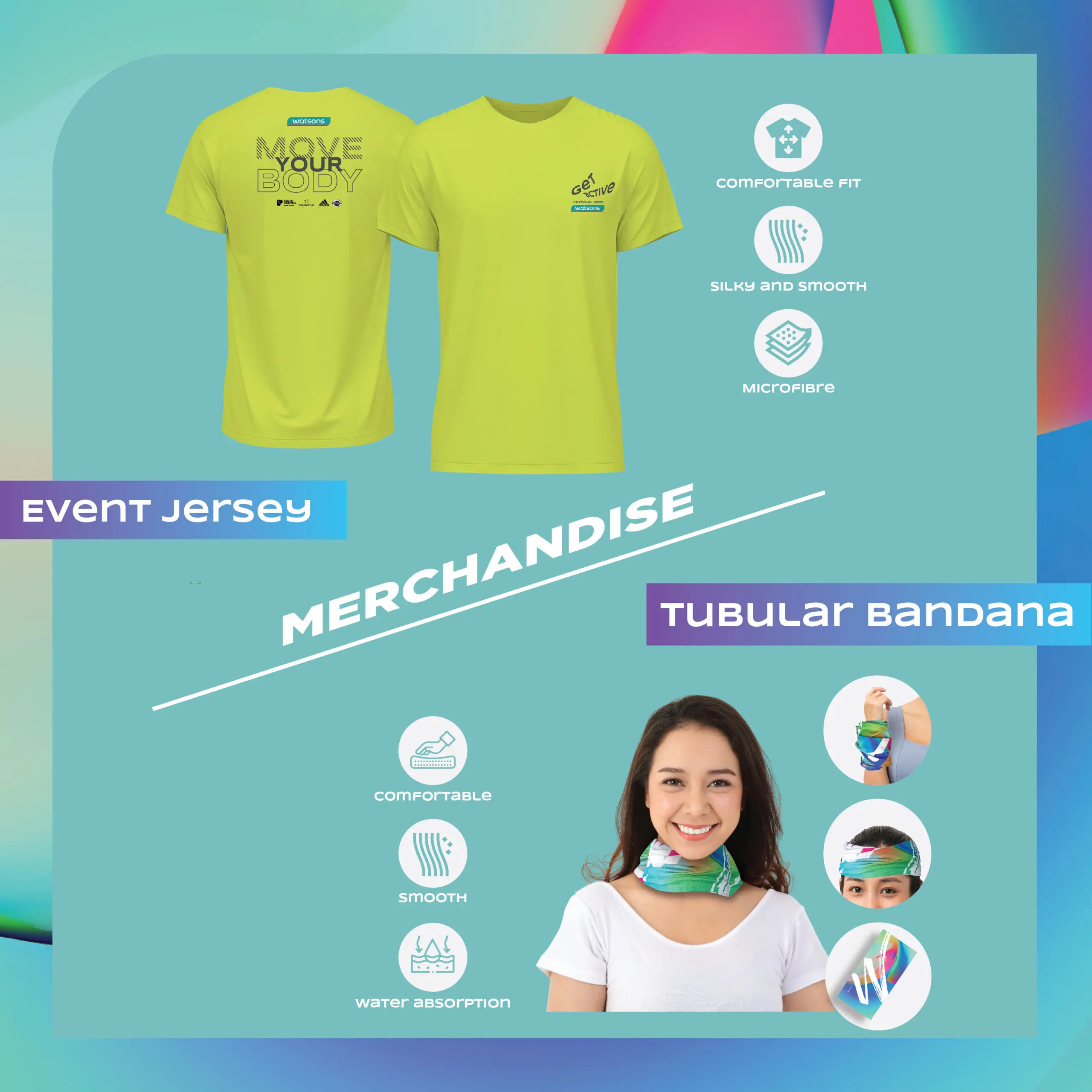 The Largest Get Active Carnival Is Back, Join The Fitness Party Of The Year With Watsons!