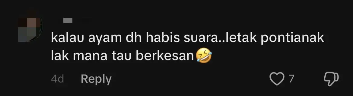 M'sian Man Uses Rooster As 'Alarm Clock' To Wake Friend Up, Tickles Netizens comment 3