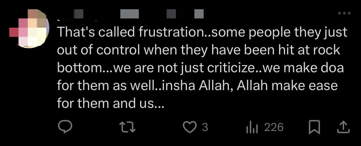 M'sian Woman Wrecks Car She Reportedly Didn't Pay Instalments On For The Past 8 Months comment 3