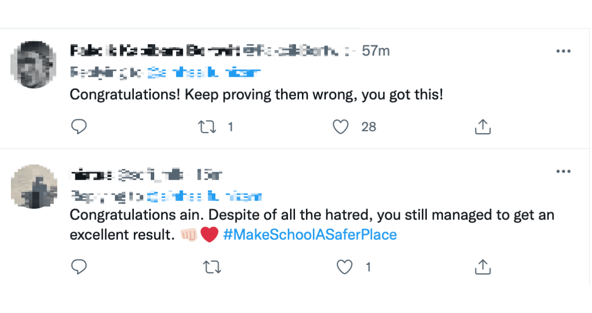 Ain Prove Haters Wrong By Achieving Flying Colours On SPM