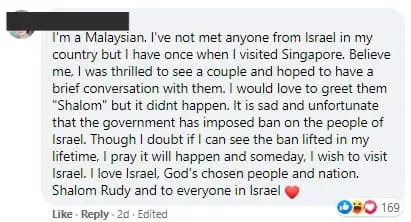 Israeli activist shares bittersweet visit experience to Malaysia