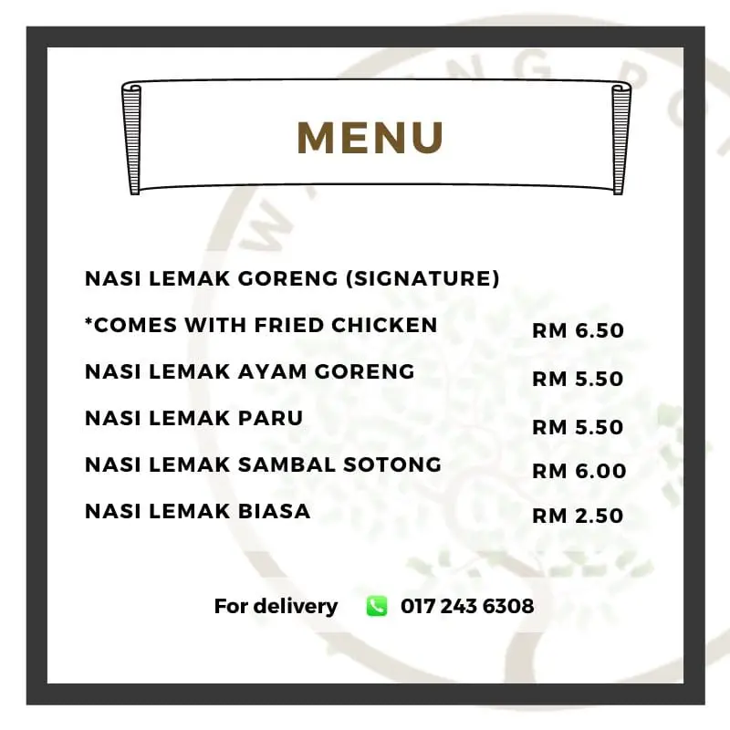 Top UKM student sells Nasi Lemak by the roadside while waiting for her convocation