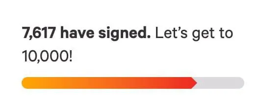 Concerned parents sign a petition to protest sending children back to school