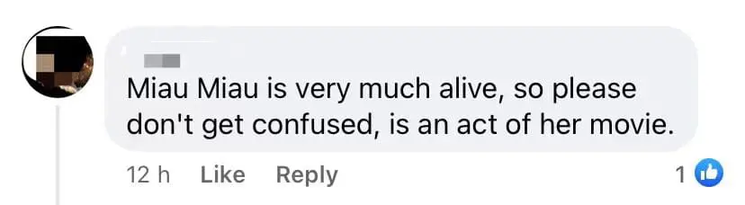 Malaysian actor Lim Ching Miau shocks netizen with fake memorial event, some are furious