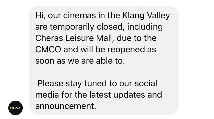 GSC Leisure Mall branch to close down permanently
