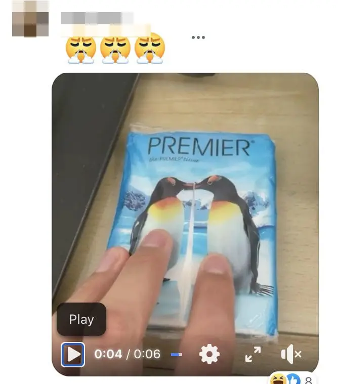 "Even penguin on childhood tissue has its family but you are still single" went viral