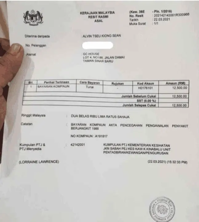 Newly minted restaurant fined RM12,500 for non-compliance by customers