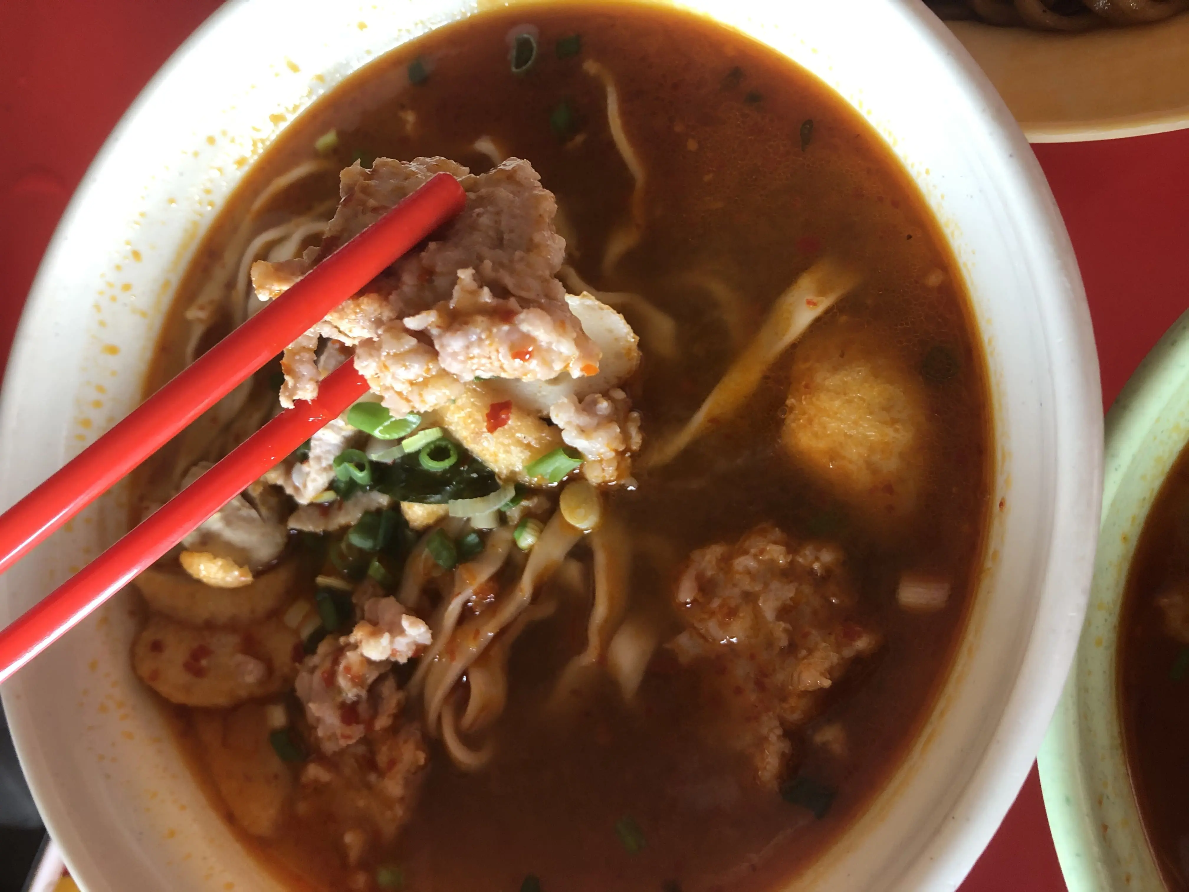 Food on fire: Is this the spiciest pan mee in town?