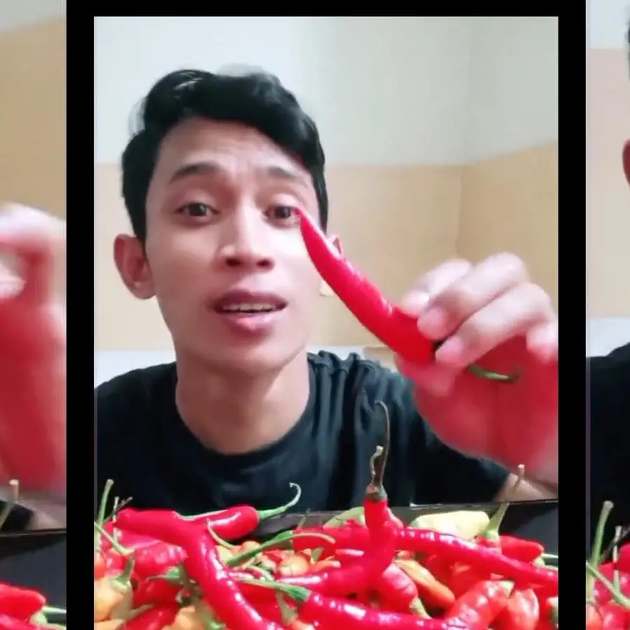 All for the glam: Indo influencer goes viral over bizarre eating feats