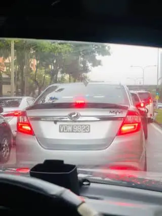 "Myvi, the King of national cars!" Owners plaster "Myvi" logo on their imported cars