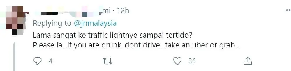 Two men believed to be drunk obstruct traffic while passed out cold in the car