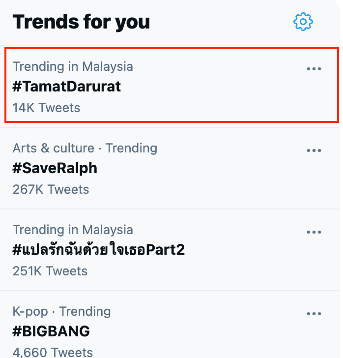 #TamatDarurat is trending again on Twitter. Here's why