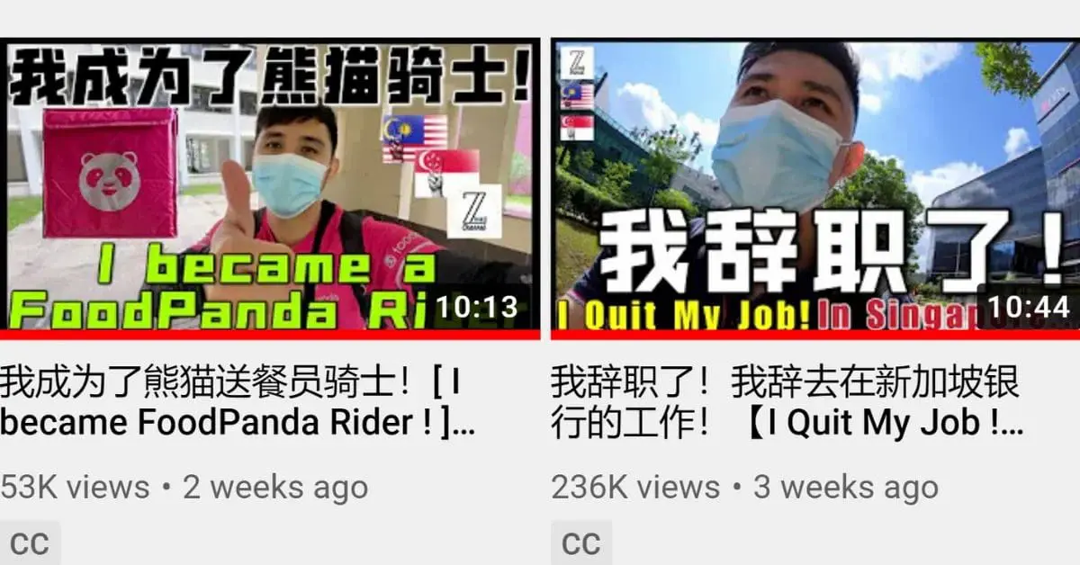 Meet Zack, the M’sian who left his banking job to deliver meals in S’pore