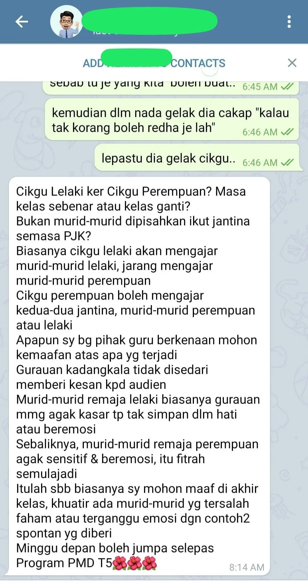 "Rape those above 18 only! " Teacher bashed over lewd jokes made during class