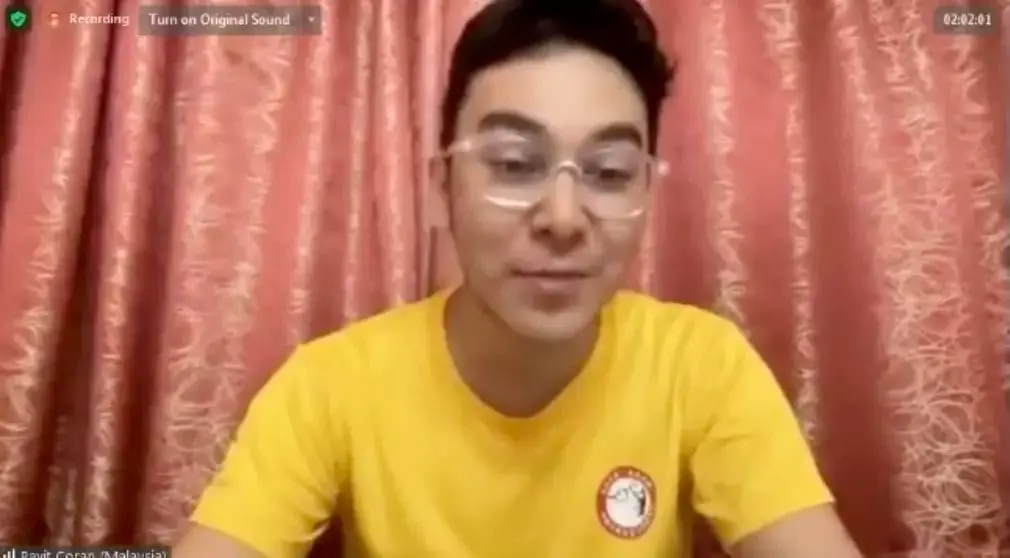 This 19 yo Malaysian has just become the world champion for public speaking