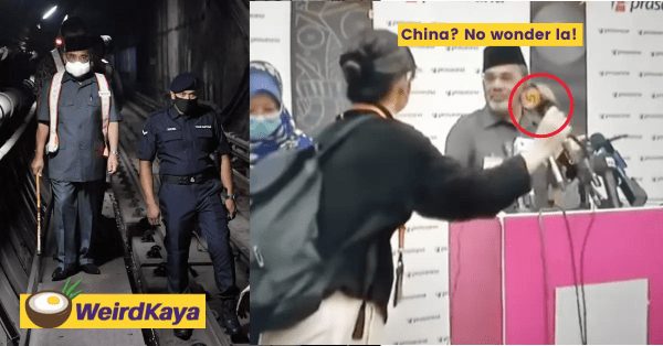 "China? No wonder la!" Tajuddin allegedly disrespects Chinese journalist