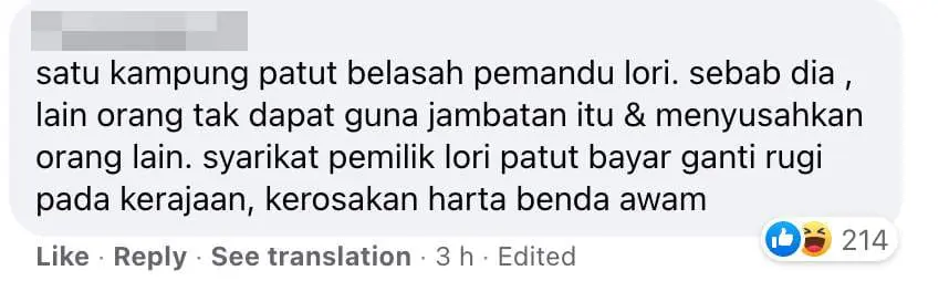 Bridge used as a rat lane collapses after a truck attempts to cross over it