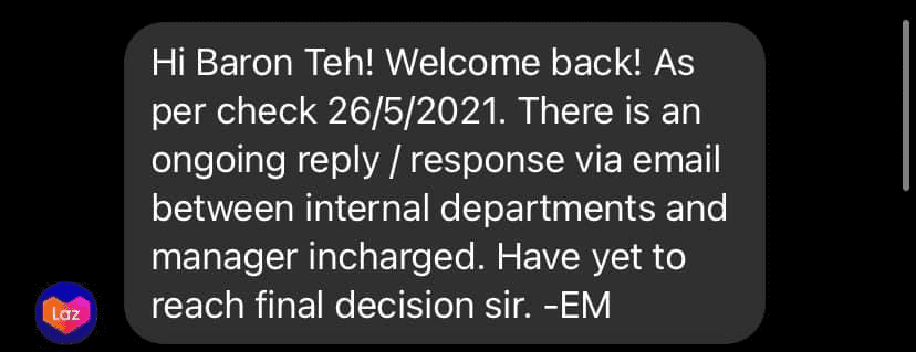 Customer rants over receiving empty box instead of a laptop from Lazada