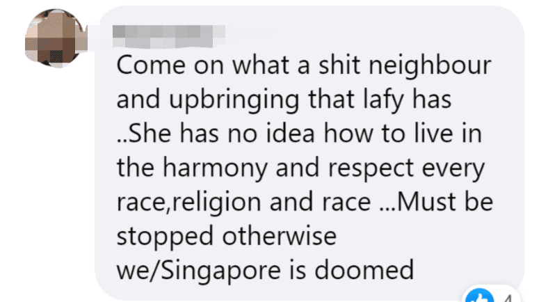 Disruptive woman clangs gong incessantly while neighbour's performing prayers