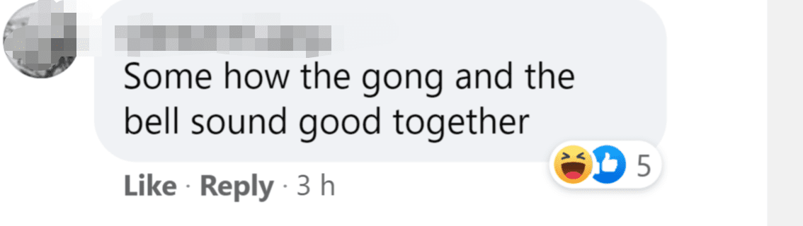 Disruptive woman clangs gong incessantly while neighbour's performing prayers