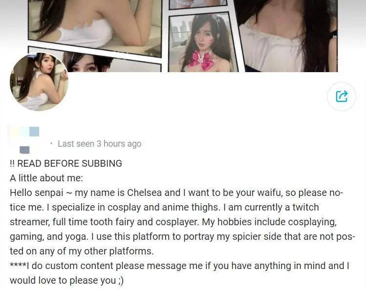 "#TanyaJe" JKJAV caught following a sexy cosplayer's account on Twitter