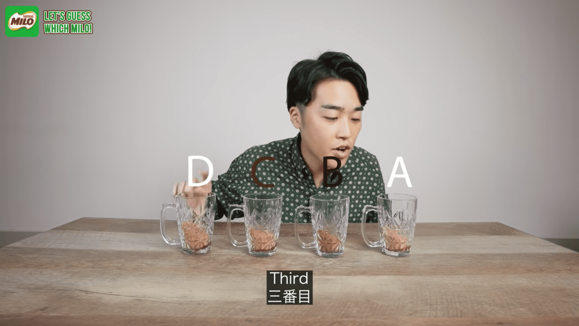 Japanese YouTuber tastes MILO from four different countries and here's his verdict