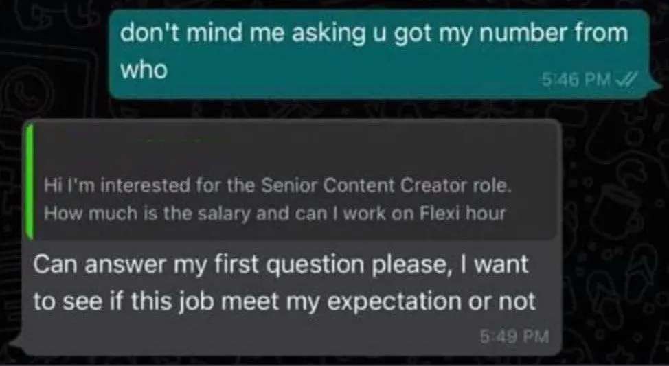 "I send you my FYP, can?" Fresh grad's bizzare job application leaves heads shaking