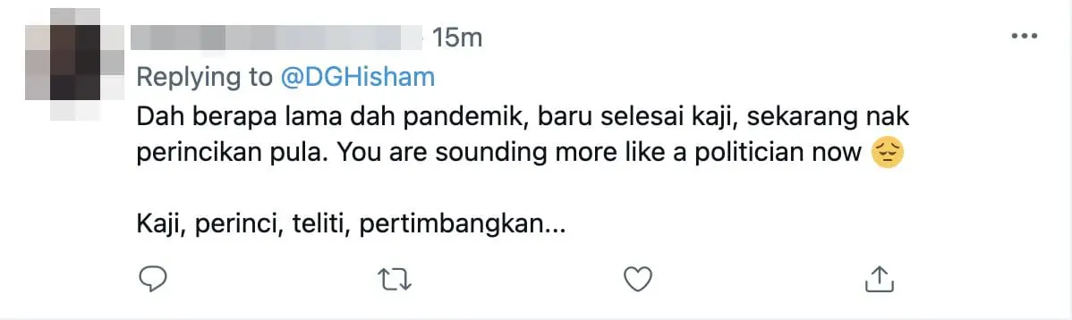 Noor Hisham: Two saliva self-test kits expected to launch by next week