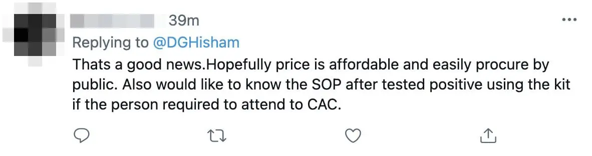 Noor Hisham: Two saliva self-test kits expected to launch by next week