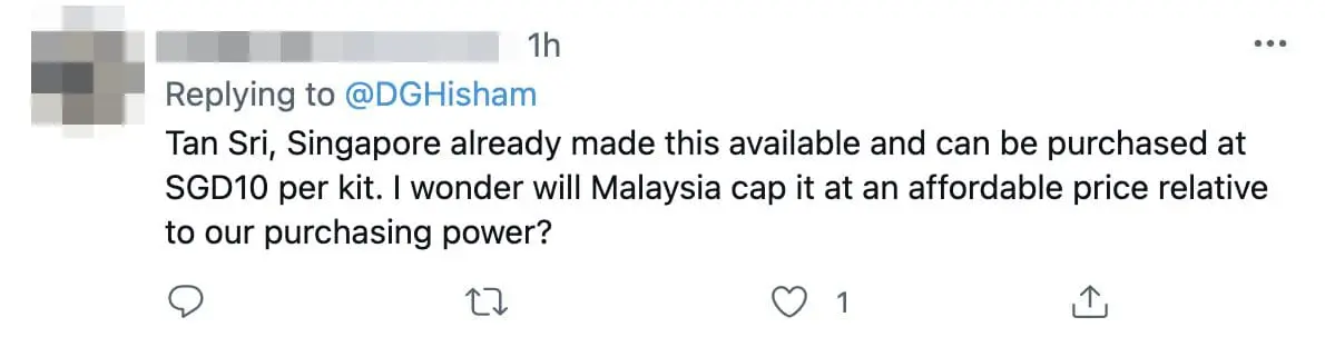 Noor Hisham: Two saliva self-test kits expected to launch by next week