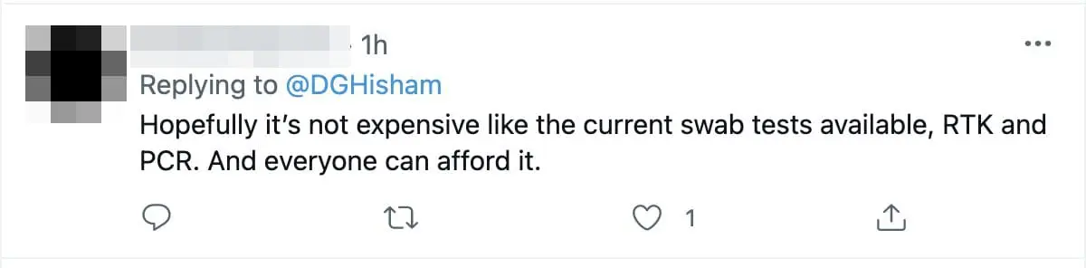 Noor Hisham: Two saliva self-test kits expected to launch by next week