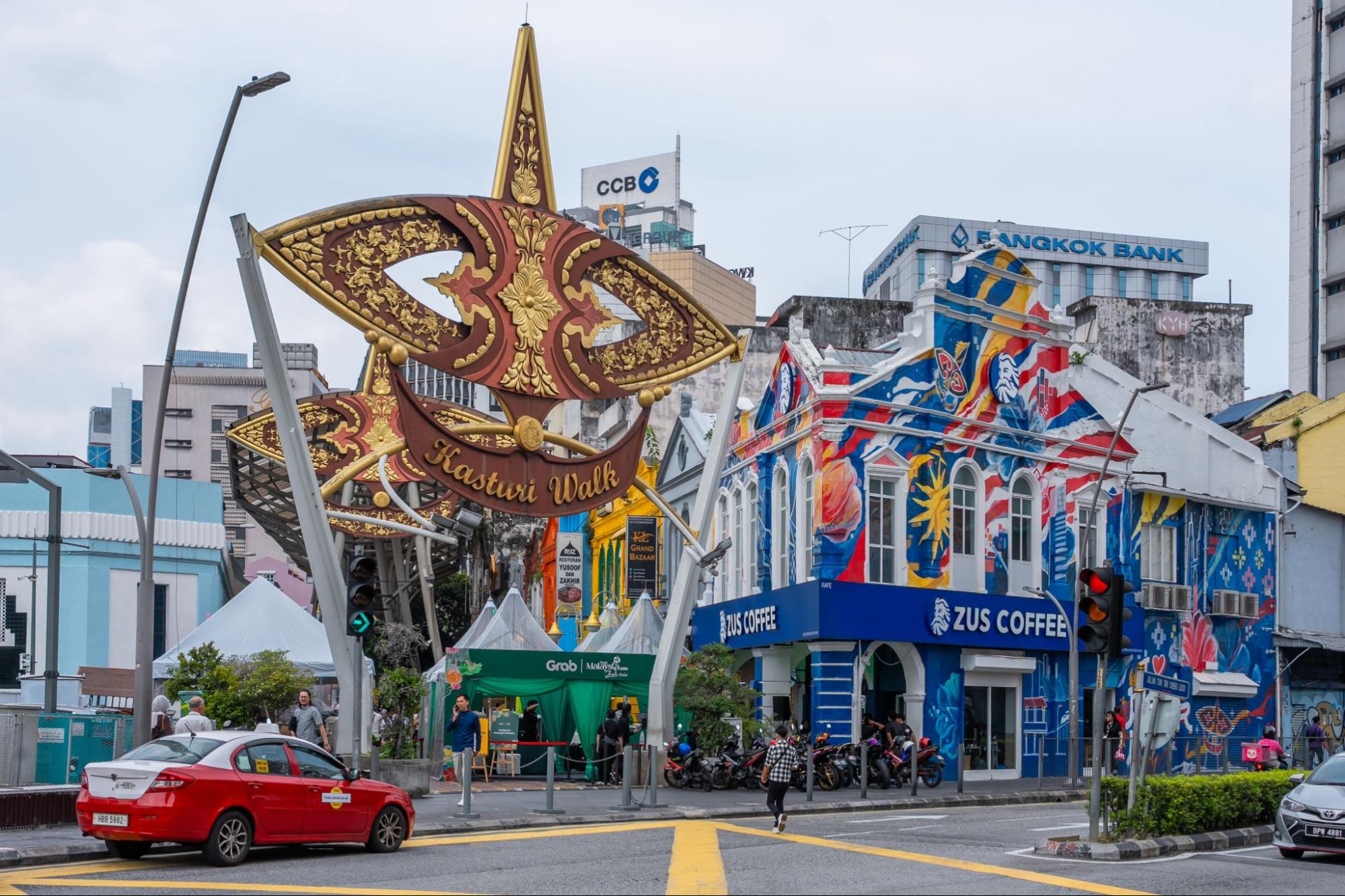 Kl just got a giant pasar seni mural, but can you find all hidden lokal restaurants?.