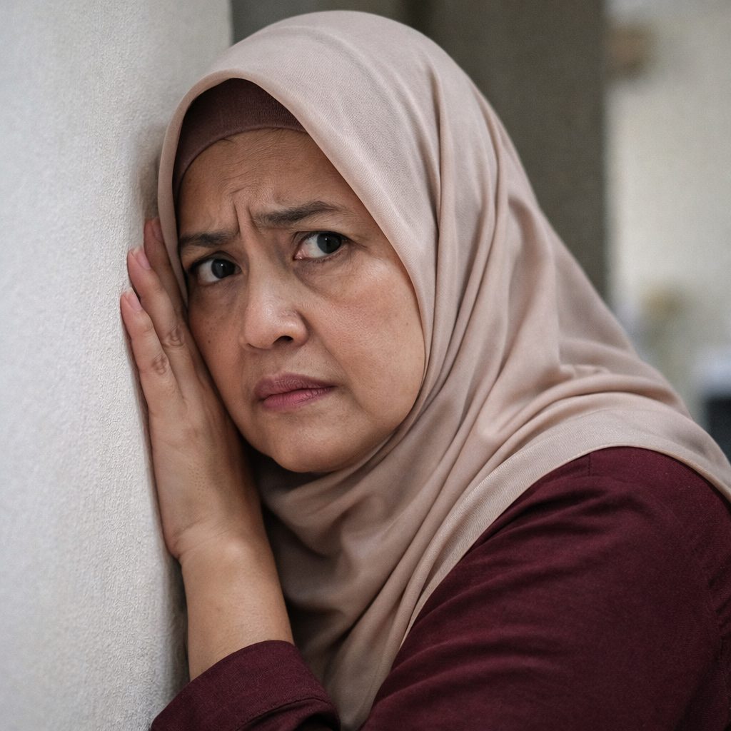 Listening to baby crying