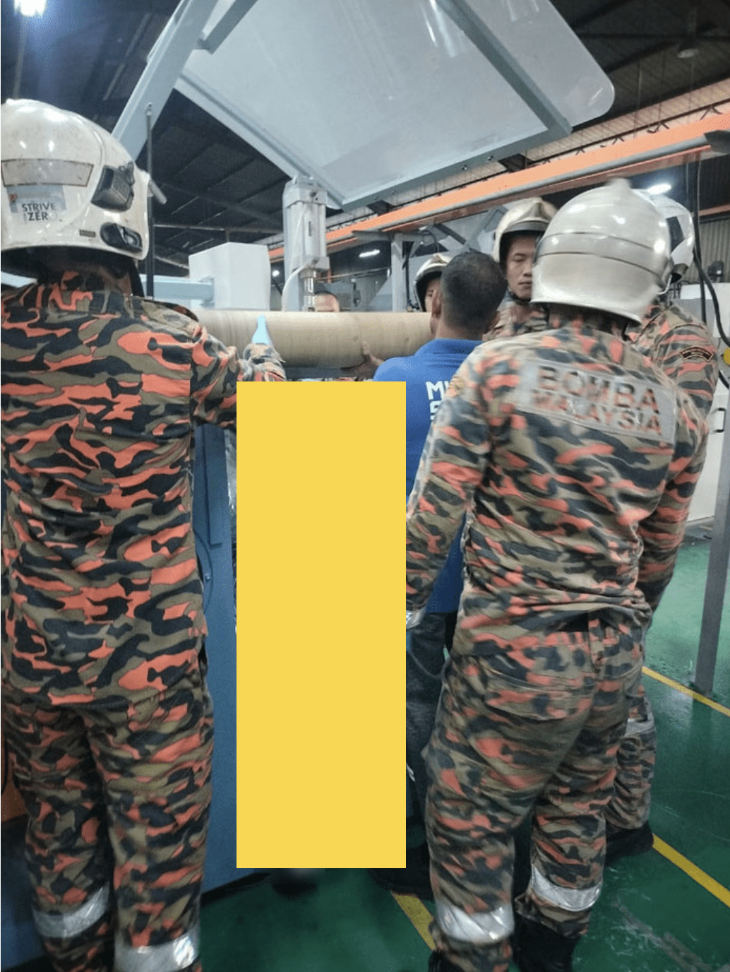 21yo Foreign Worker Killed After Body Was Sucked Into Fiber-Cutting Machine At Selangor Factory 02