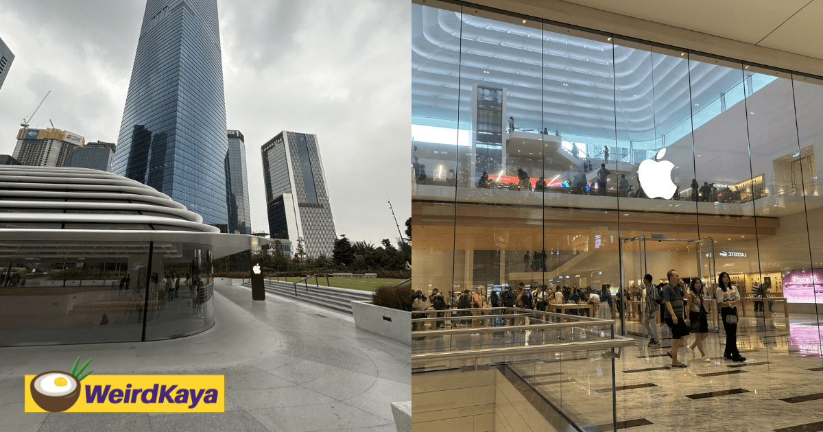 "Like Hotcakes"- Indonesian Visitor Amazed By Crowds At M'sia’s Apple Store, Says Economy Is Thriving