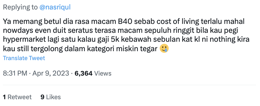 29yo M’sian Who Has RM350K In Savings Says He Feels Like He's B40 comment 01