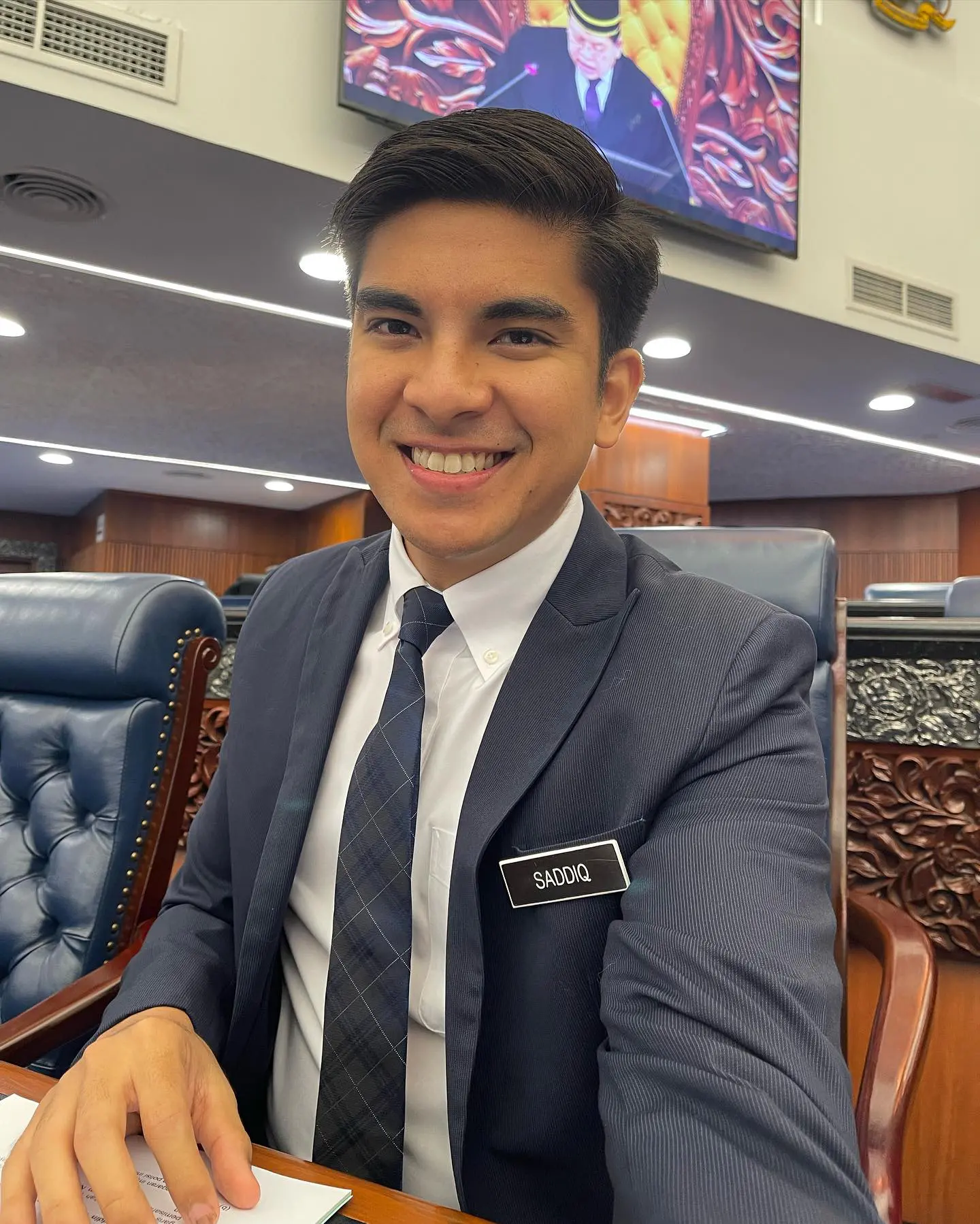 Syed Saddiq in parliament seat