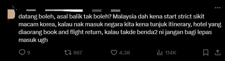 'Can Come But Can't Return?' — M'sians Slam 'Begpacker' Asking For Donations At R&R In Selangor comment 1