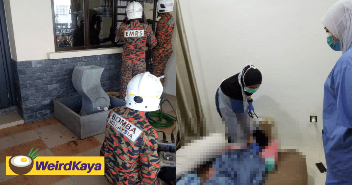 40yo Johor Man Kills Himself By Burning Charcoal Ash After Argument With His Wife 