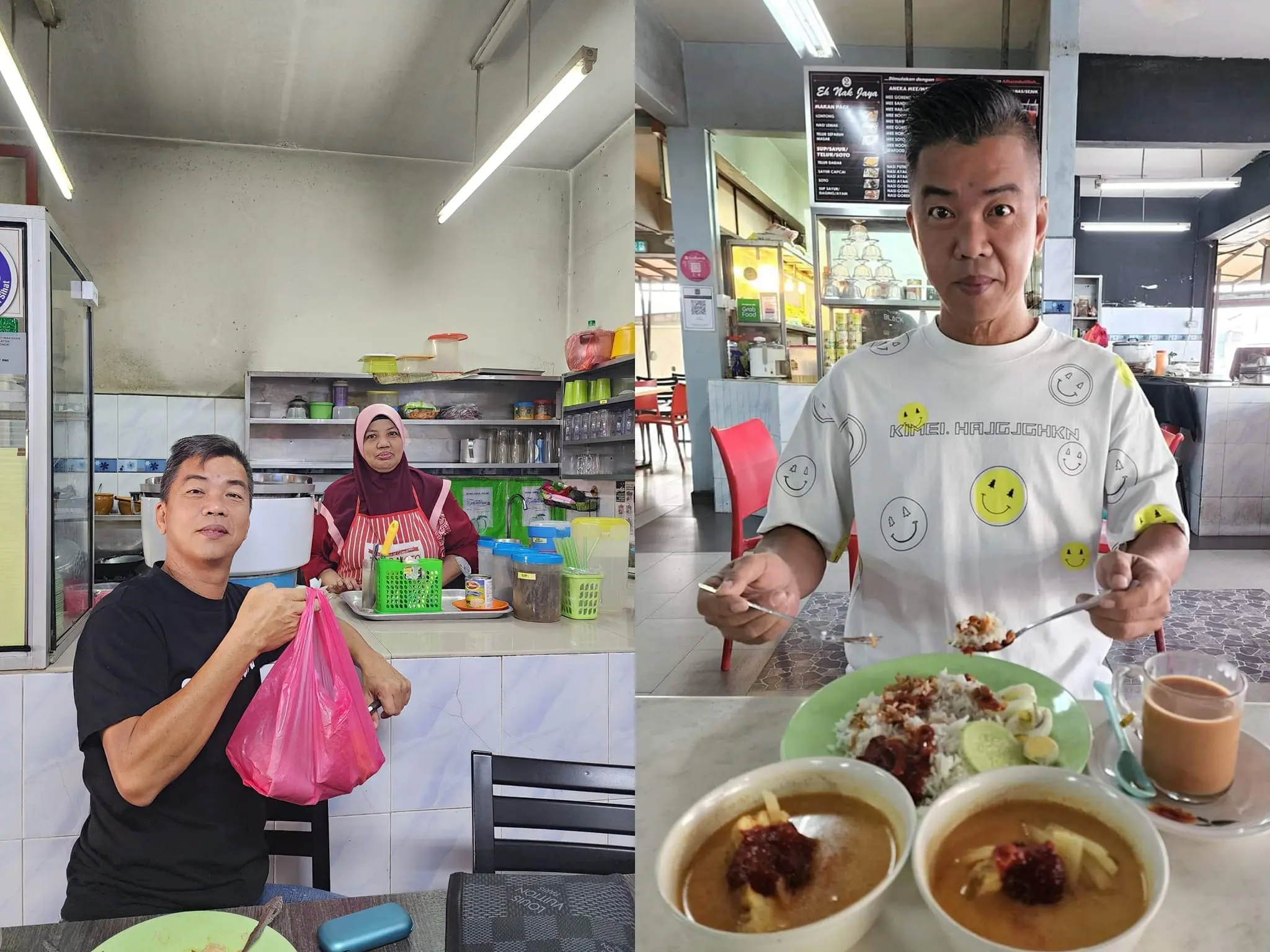 Sunny Snow helps Malay auntie