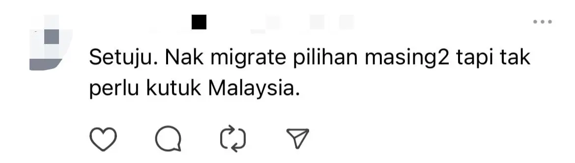 'If You Wanna Leave, Just Go' — M'sian Slams Those Who Talk Ill About Country After Migrating Elsewhere comment 1