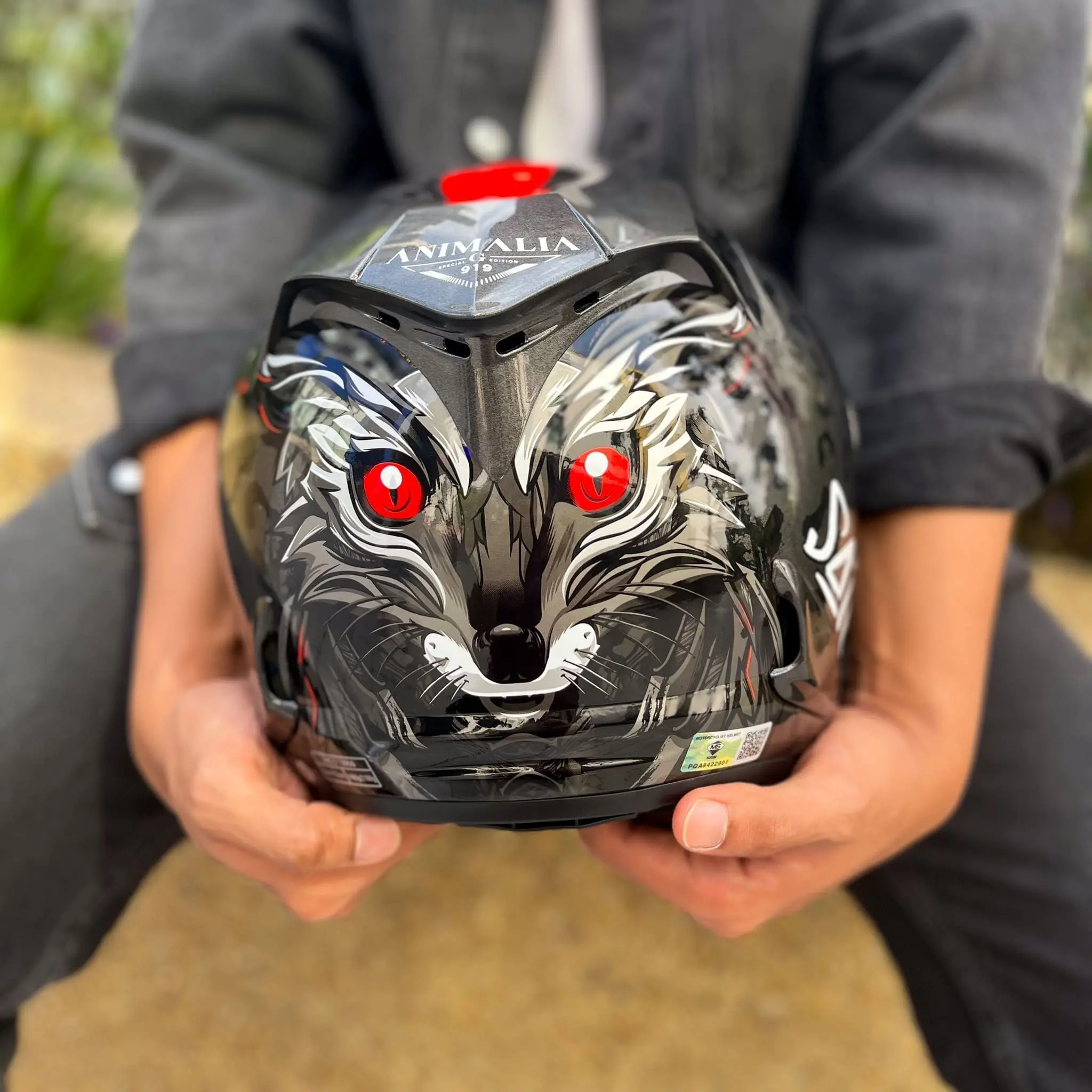 Gracshaw Malaysia helmet - SAIF