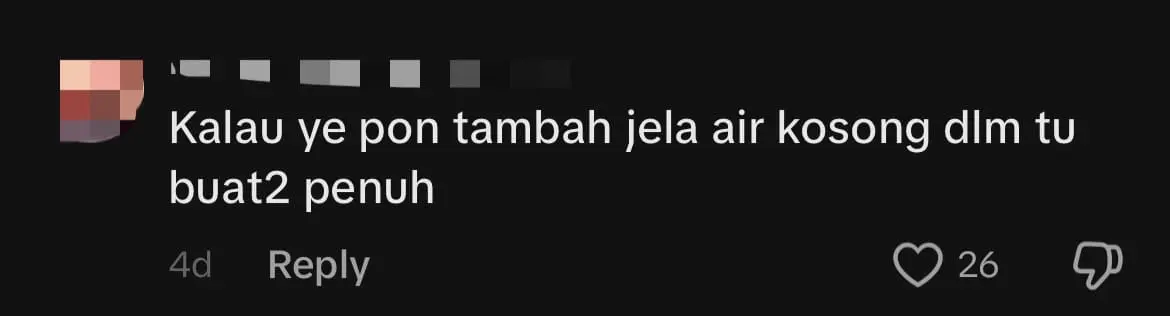 M'sian Woman Gets Quarter-Full Drink After She Requested For Zero Ice comment 1