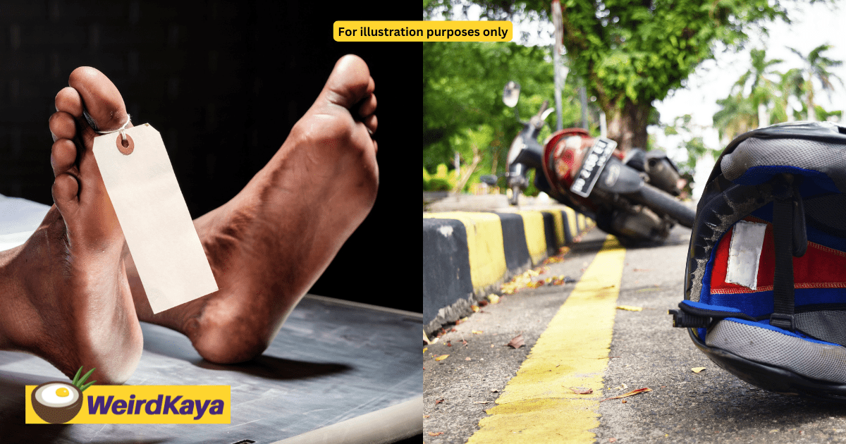 65yo M'sian Man Dies After 12yo Kid On Motorcycle Crashes Into Him In JB